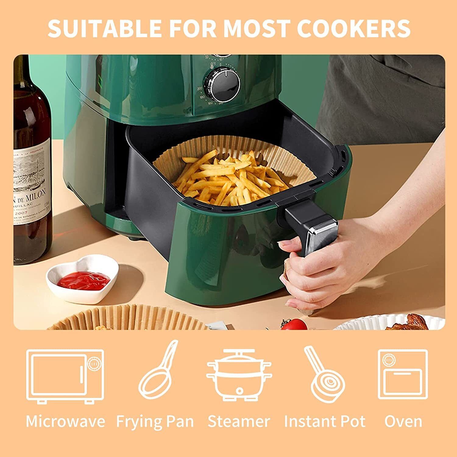 FryFresh™ Disposable Air Fryer Liners