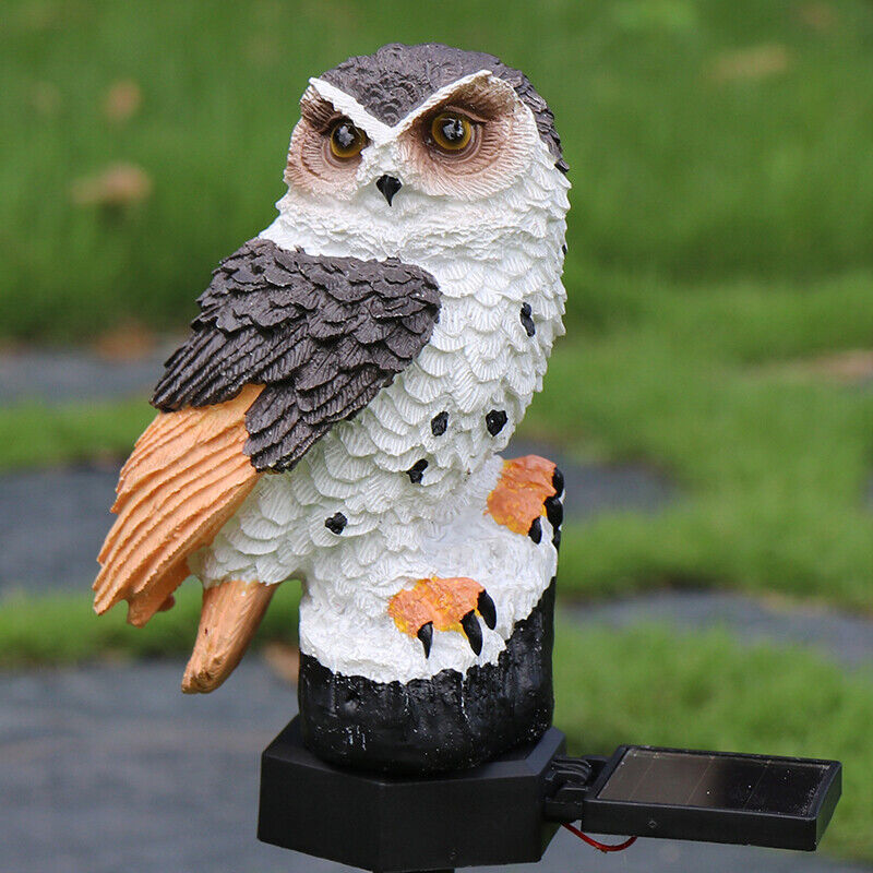 GlowOwl™ Solar Garden Light