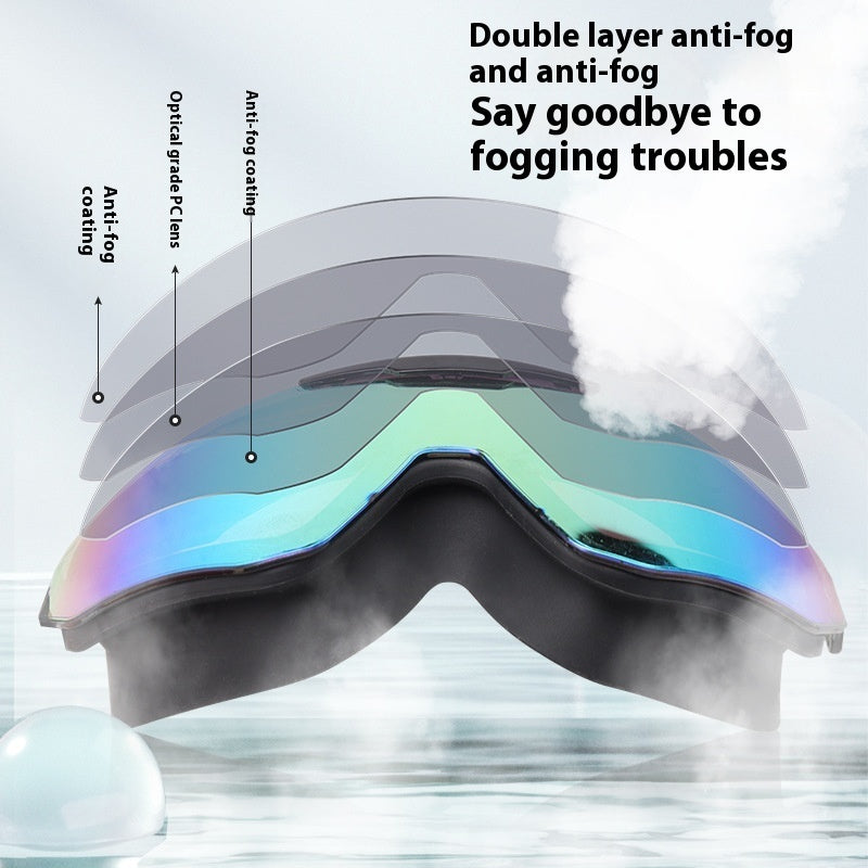 ClearVision™ Electroplated Swim Goggles