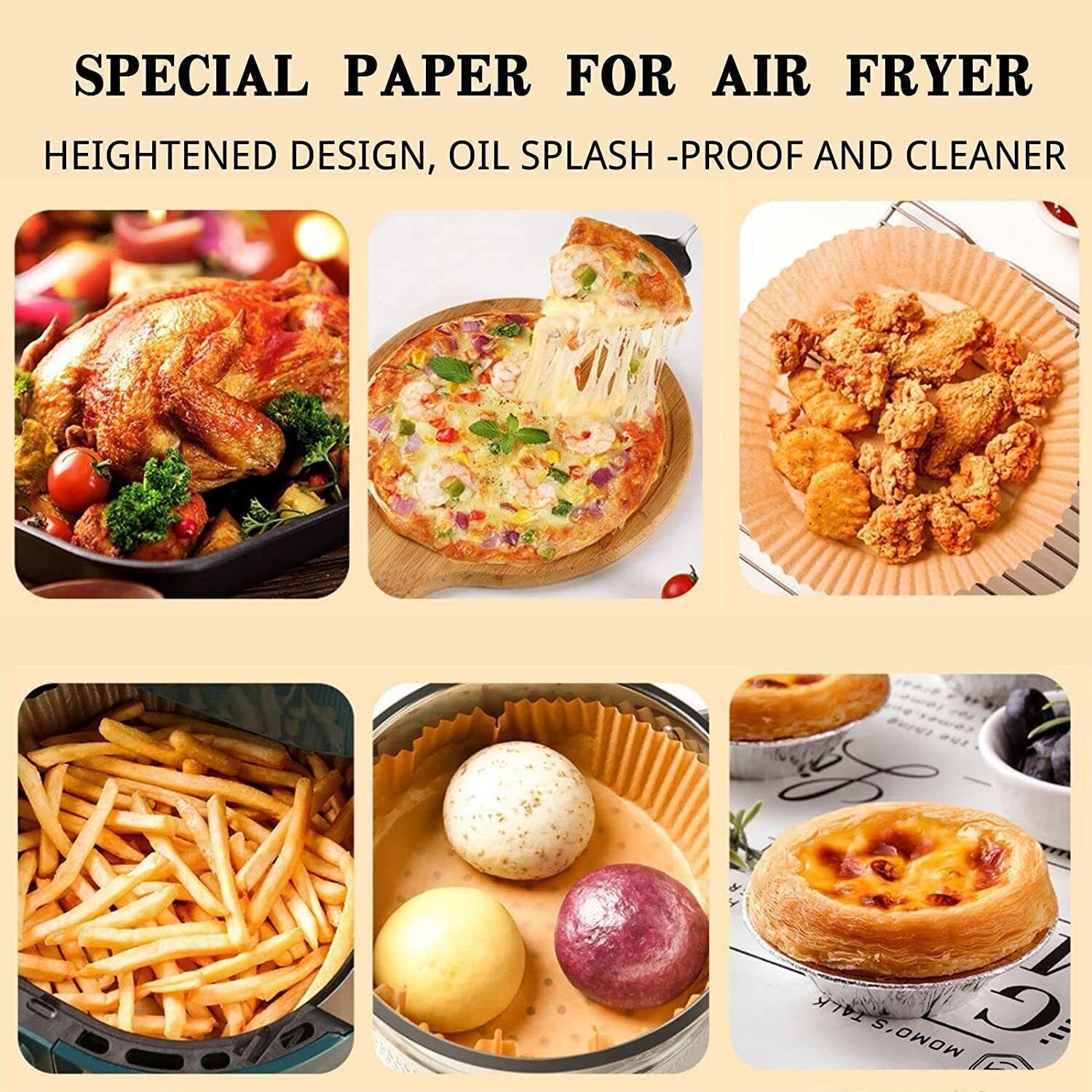 FryFresh™ Disposable Air Fryer Liners