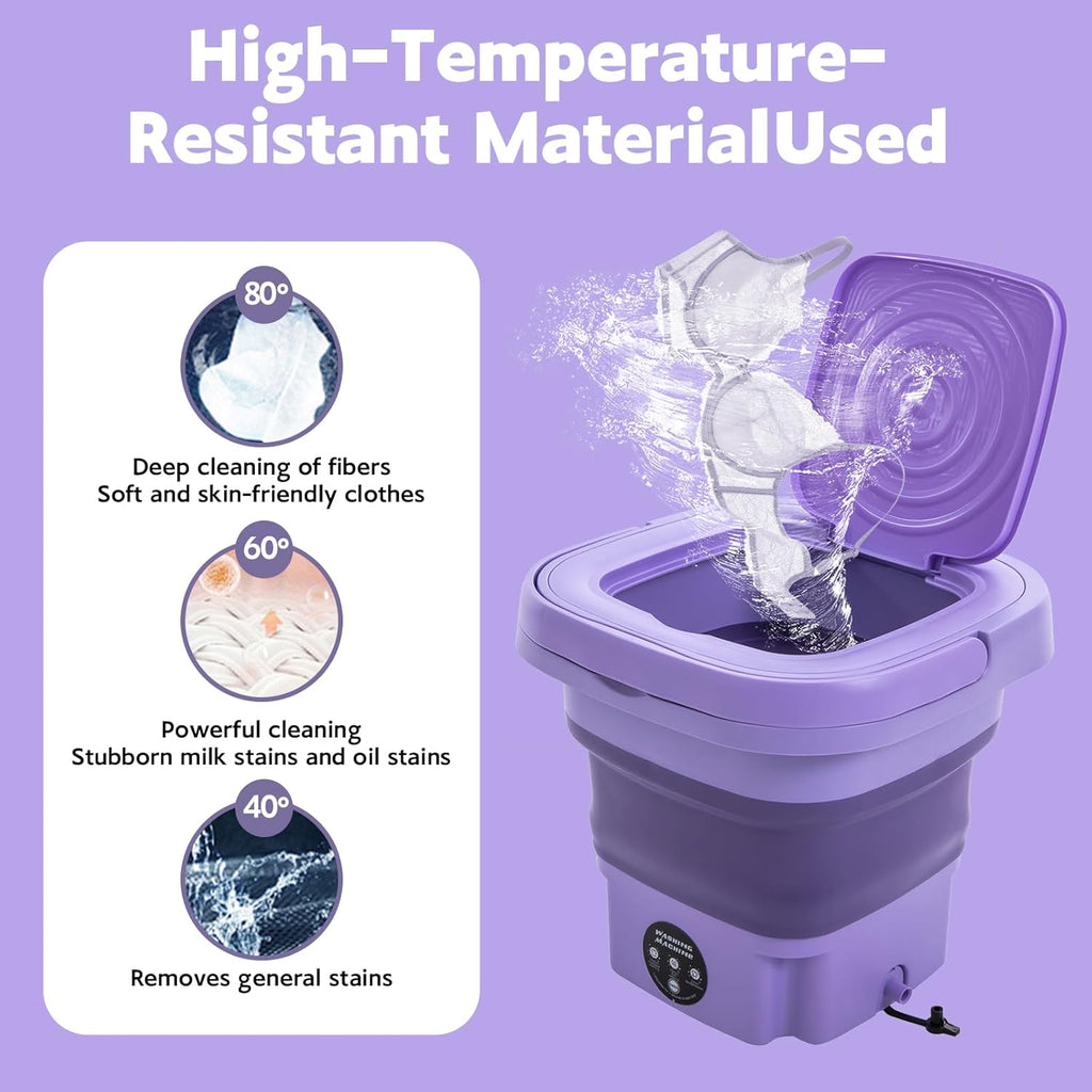 SpinGo™ UV & Ag+ Portable Washer