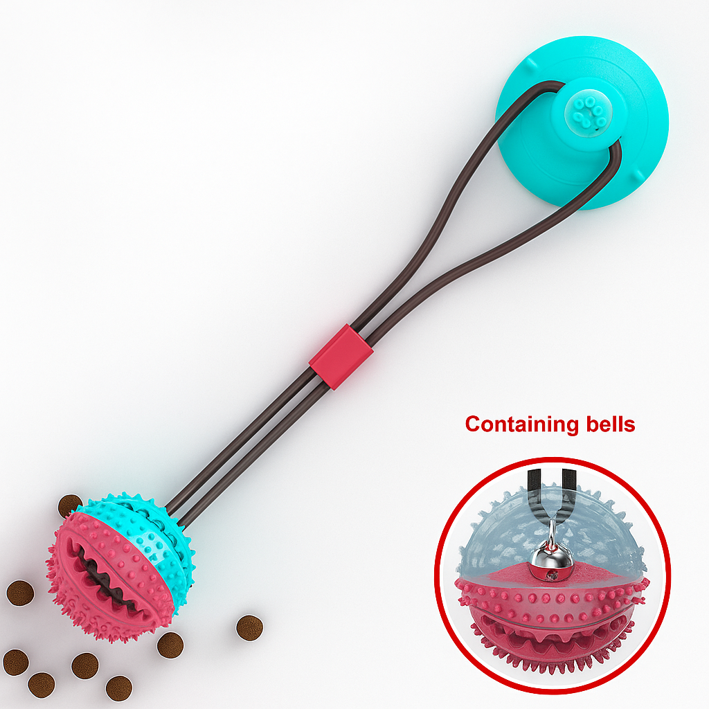 PawTug™ Dental Chew Toy with Treat Dispenser