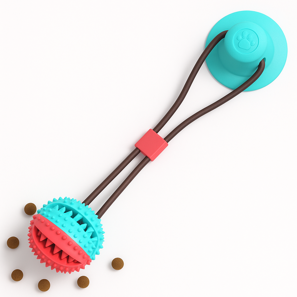 PawTug™ Dental Chew Toy with Treat Dispenser