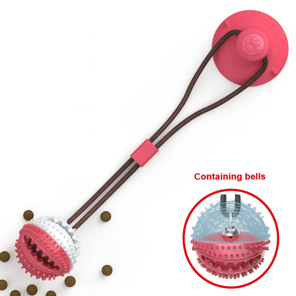 PawTug™ Dental Chew Toy with Treat Dispenser