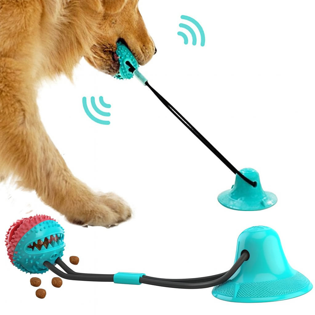 PawTug™ Dental Chew Toy with Treat Dispenser