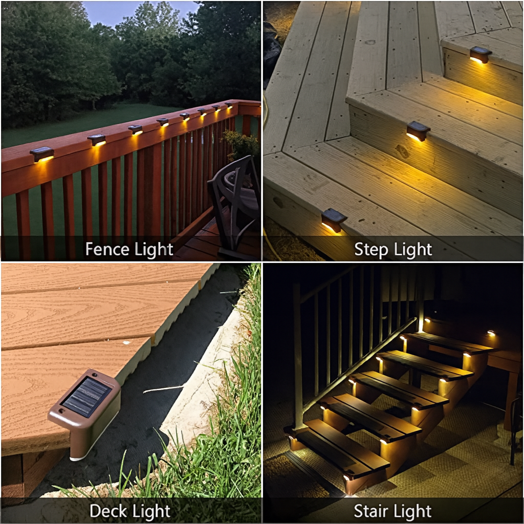 StepGlow™ Solar Stair Lights