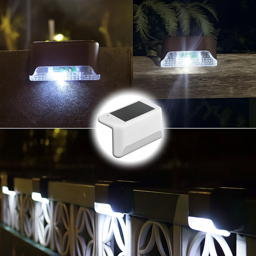 StepGlow™ Solar Stair Lights