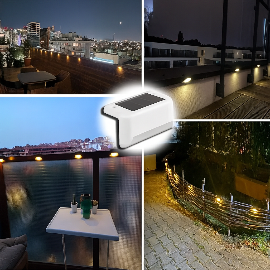 StepGlow™ Solar Stair Lights