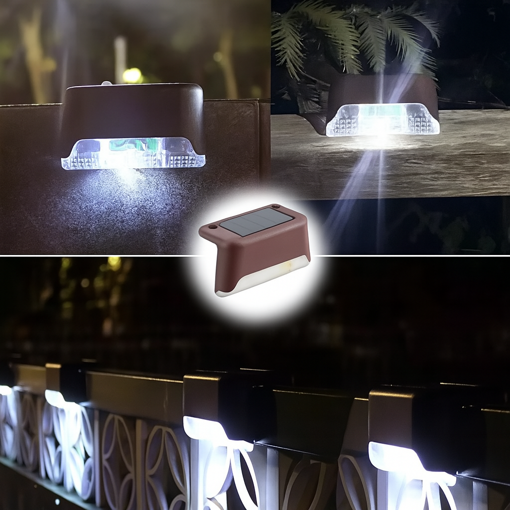 StepGlow™ Solar Stair Lights
