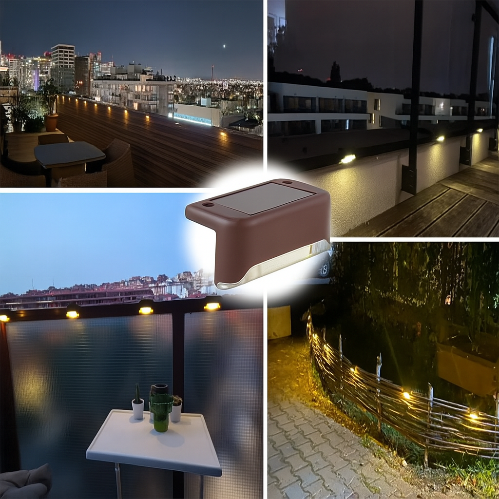 StepGlow™ Solar Stair Lights