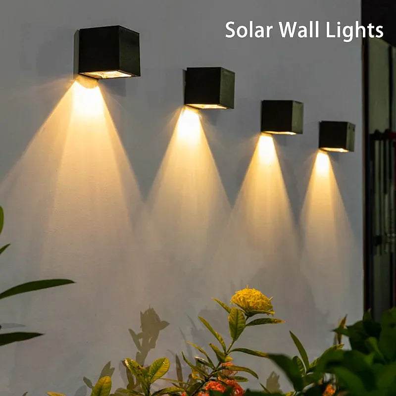 LumiBloc™ Solar Wall Lights