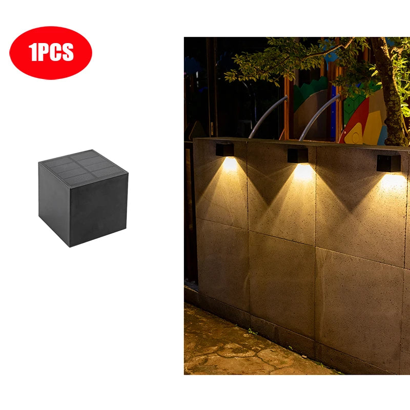 LumiBloc™ Solar Wall Lights