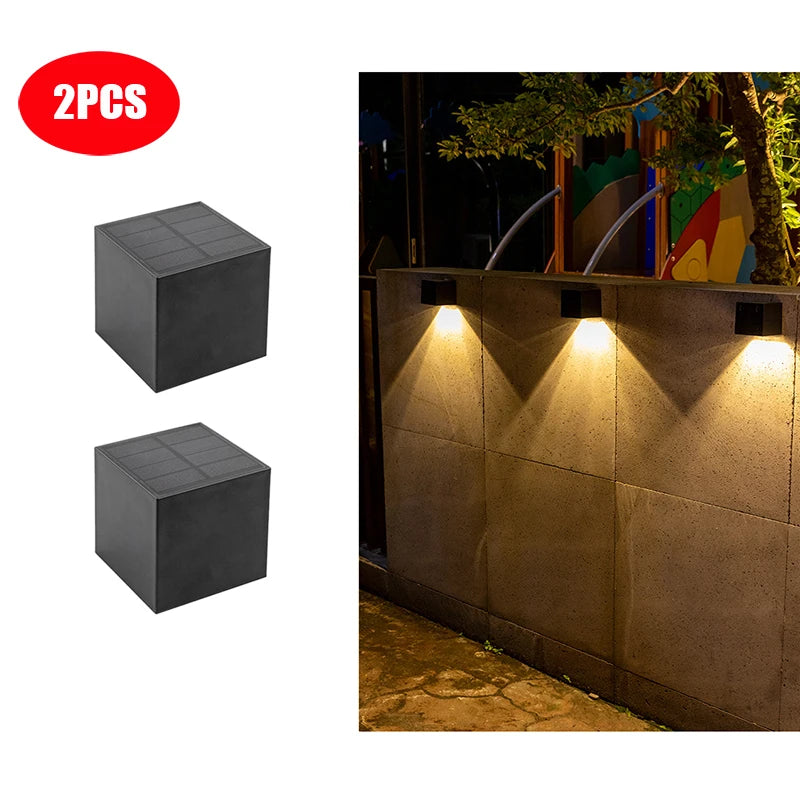 LumiBloc™ Solar Wall Lights