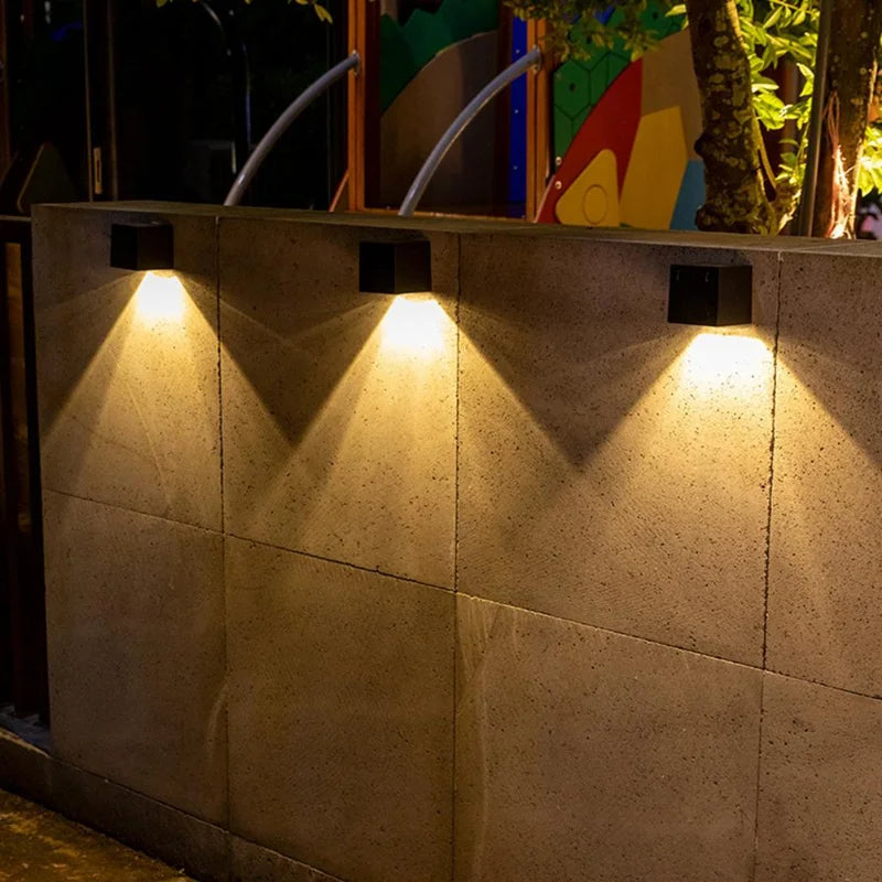 LumiBloc™ Solar Wall Lights