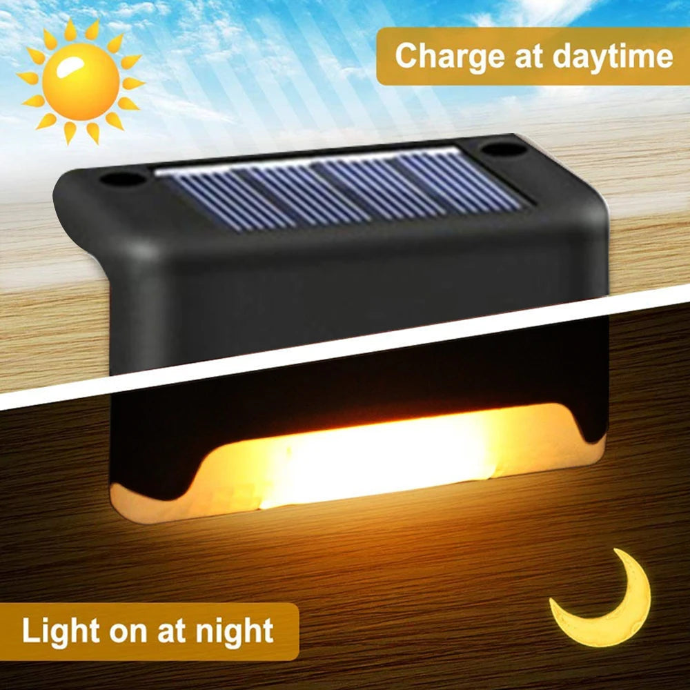 StepGlow™ Solar Stair Lights
