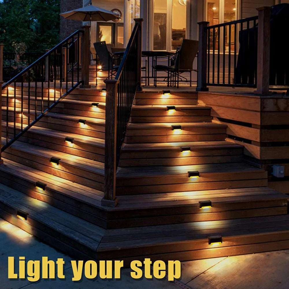StepGlow™ Solar Stair Lights