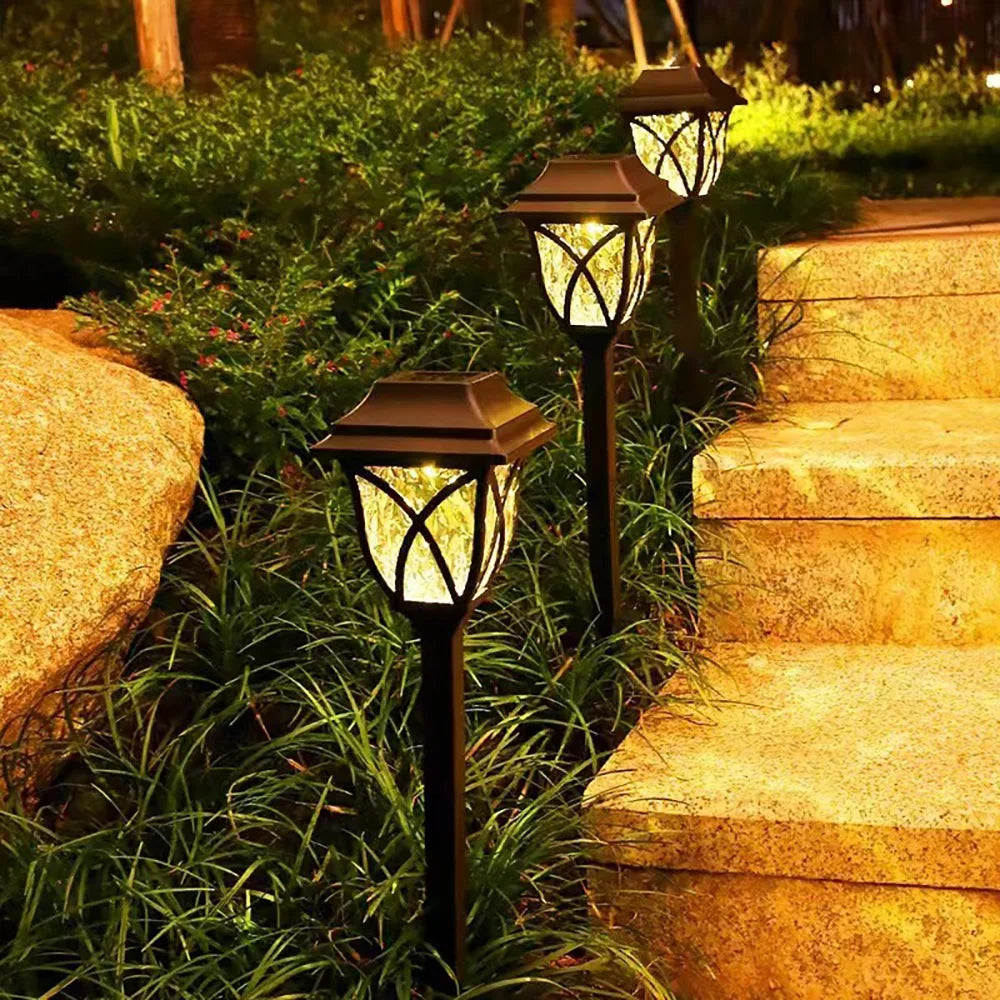 GlowPath™ 2-Pack Solar Lawn Lights