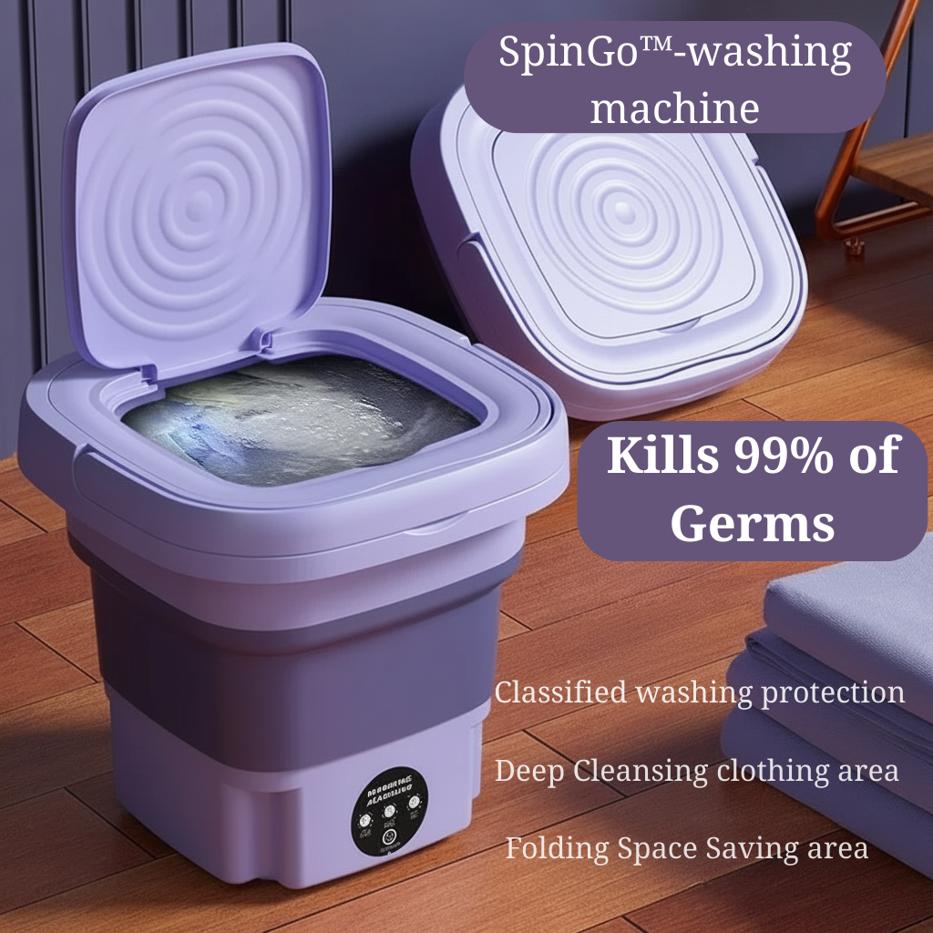 SpinGo™ UV & Ag+ Portable Washer