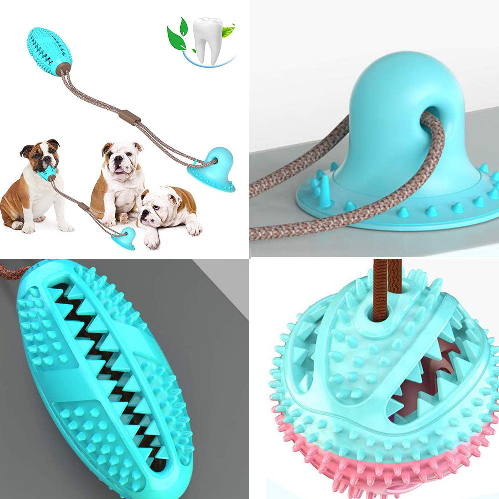 PawTug™ Dental Chew Toy with Treat Dispenser