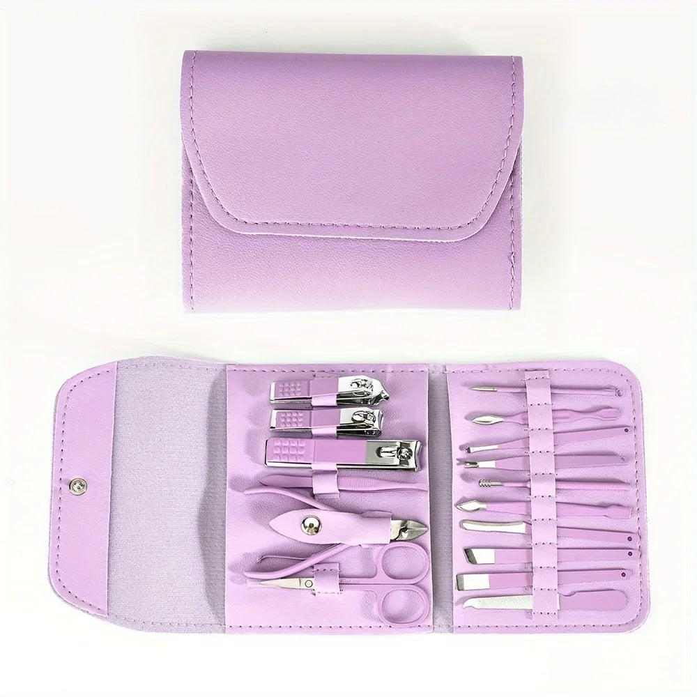 NailPro™ 16-Piece Manicure & Pedicure Grooming Set