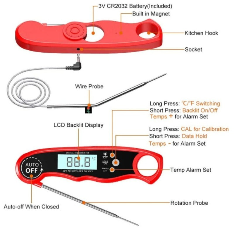 GrillGenius™ Dual Probe Thermometer